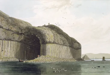 Eingang zur Fingalshöhle, Staffa, aus 